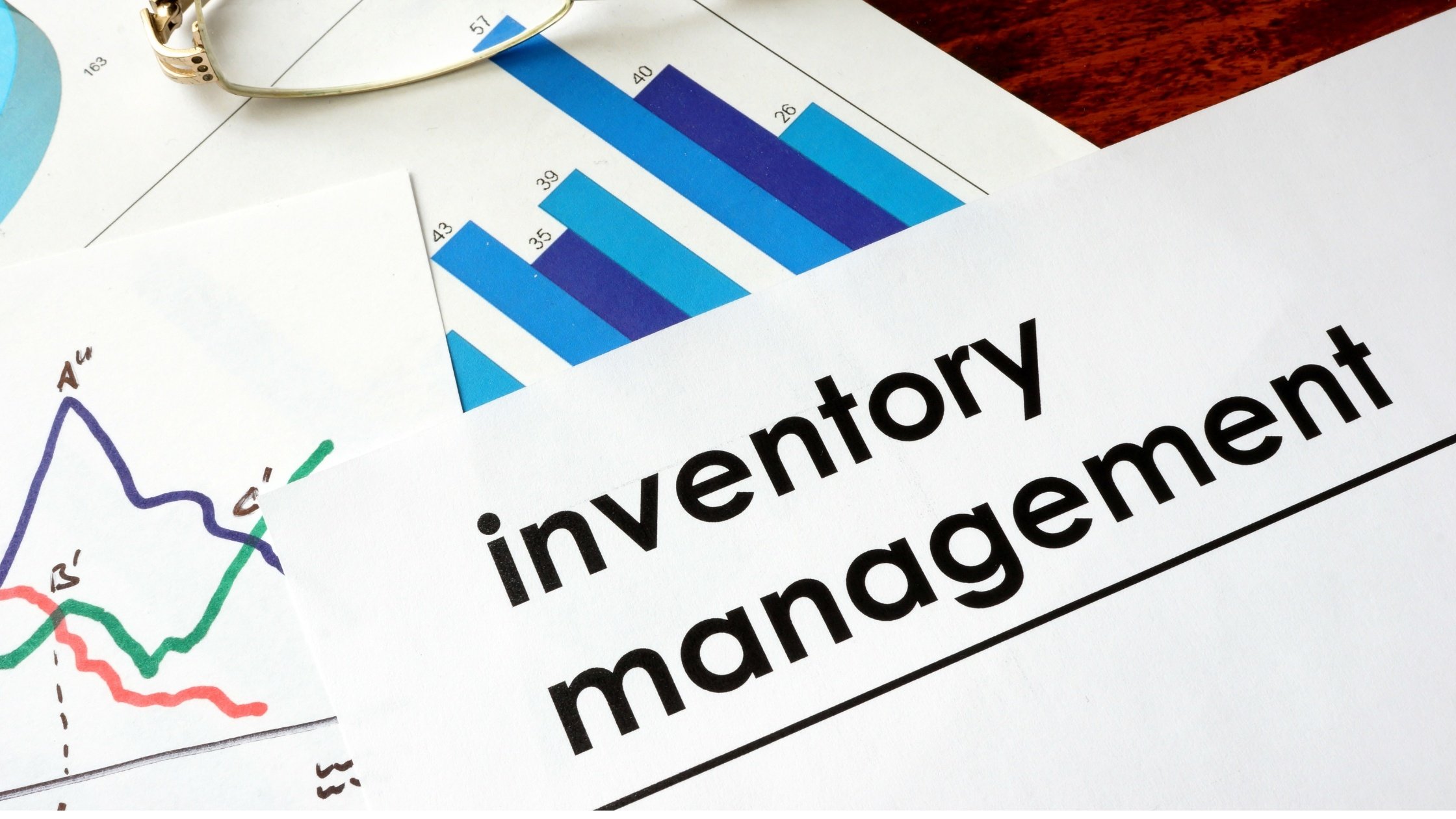  charts with the title inventory management 