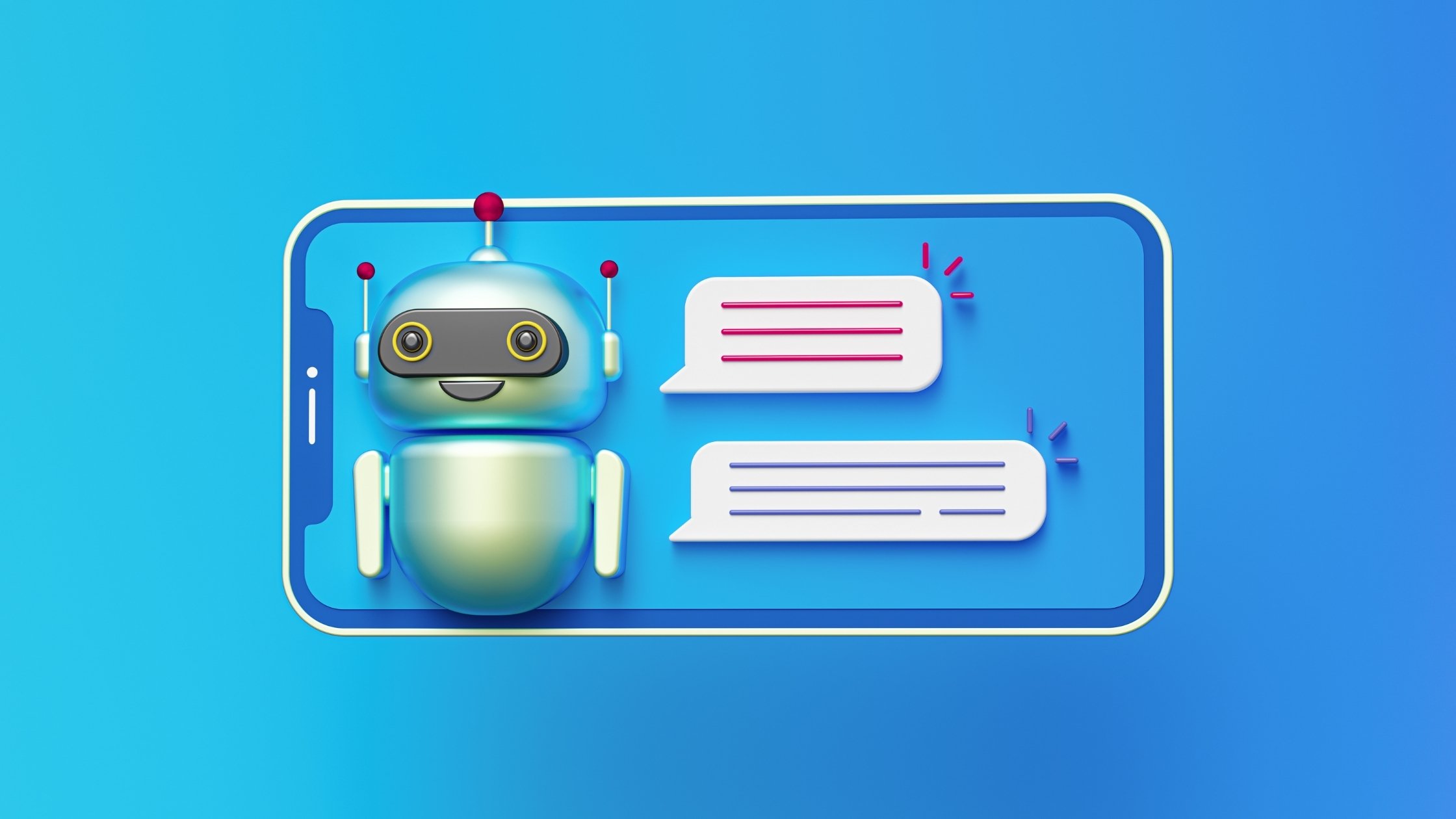 A robot predicting text 
